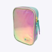 Estojo Box Color Block Menina Puket 050403851 Estojo Box Color Block Menina Puket 050403851