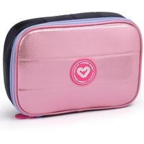 Estojo Box Color Up Metalizado Feminino Juvenil Escolar Estojo Box Color Up Metalizado Feminino Juvenil Escolar
