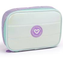 Estojo Box Color Up Metalizado Feminino Juvenil Escolar Estojo Box Color Up Metalizado Feminino Juvenil Escolar