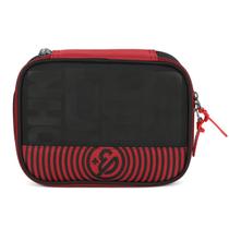 Estojo Box Enaldinho Escolar 36 Elásticos Juvenil Preto