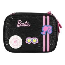 Estojo Box Escolar 100 Lápis Barbie Com Elásticos ET49934