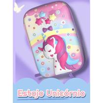 Estojo Box Escolar - Estojo Divisões Lápis Canetas Escolar Organizador Box 2 divisão interna