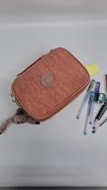 Estojo Box Escolar Grande Inspiração Kipling Organizador - Cores Lisas Estojo Box Escolar Grande Inspiração Kipling Organizador - Cores Lisas