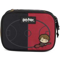 Estojo BOX Escolar HARRY Potter Hogwarts Preto Luxcel Estojo BOX Escolar HARRY Potter Hogwarts Preto Luxcel