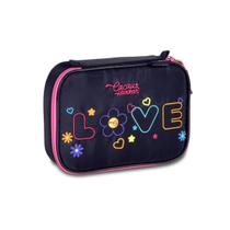 Estojo Box Escolar Infantil Cacau Haxkar Estojo Meninas - Estojo Box Escolar Infantil Cacau Haxkar Estojo Meninas -