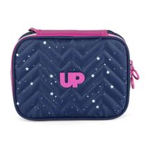 Estojo Box Escolar Infantil Roxo Estrelinha Up4you