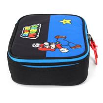 Estojo Box Escolar Infantil Super Mario Licenciado Nintendo - Luxcel