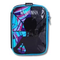 Estojo Box Escolar Juvenil Escolar Infantil Menina Wandinha 100 Pens Luxcel Estojo Box Escolar Juvenil Escolar Infantil Menina Wandinha 100 Pens Luxcel
