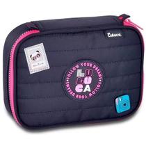 Estojo Box Escolar Luluca Preto - Clio