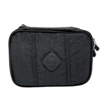 Estojo Box Escolar Luxcel Preto Espaçoso E Estiloso Estojo Box Escolar Luxcel Preto Espaçoso E Estiloso