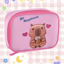 Estojo Box Escolar Penal Capivara Capacidade Grande 2026 Estojo Box Escolar Penal Capivara Capacidade Grande 2026