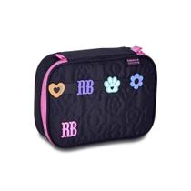 Estojo Box Escolar Rebecca Bonbon Flower Power Coleção 2026 Original Clio