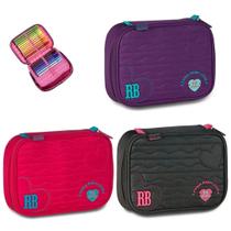 Estojo Box Escolar Rebecca Bonbon Juvenil 36 Pens Coração Sweet Heart Club Estojo Box Escolar Rebecca Bonbon Juvenil 36 Pens Coração Sweet Heart Club