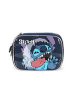 Estojo Box Escolar Stitch Babão Azul Luxcel - Capacidade para 100 Lápis Estojo Box Escolar Stitch Babão Azul Luxcel - Capacidade para 100 Lápis