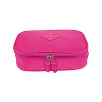 Estojo Box Especial Crinkle Rosa Pink Sestini Estojo Box Especial Crinkle Rosa Pink Sestini