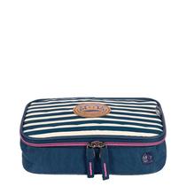 Estojo Box Especial Paul Frank World Navy Azul - Marinho Estojo Box Especial Paul Frank World Navy Azul - Marinho