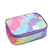 Estojo Box Feminino Escolar Rainbown Colorido Just Denlex