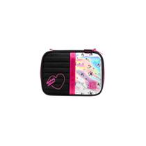 Estojo Box Feminino Grande Rebecca BonBon Preto