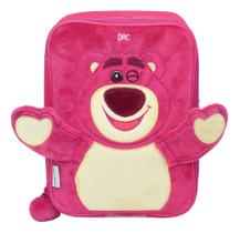 Estojo Box Fluffy Urso Lotso Toy Story Pelucia Dac Cor Rosa