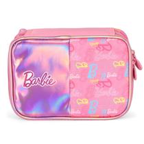 Estojo Box Grande Bolsinha Porta Lapis Penal Menina Barbie - Luxcel