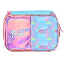 Estojo Box Grande Bolsinha Porta Lapis Penal Menina Barbie - Luxcel