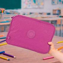 Estojo Box Grande Escolar Bolsinha Organizadora Porta Lapis Caneta Divisorias