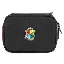 Estojo Box Harry Potter Escolar Infantil Hogwarts Preto