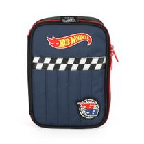 Estojo Box Hot Wheels Azul ET47789HW Luxcel Lançamento 2025 Estojo Box Hot Wheels Azul ET47789HW Luxcel Lançamento 2025