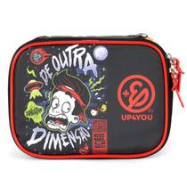 Estojo Box Infantil Menino Enaldinho Preto 36 Elástico