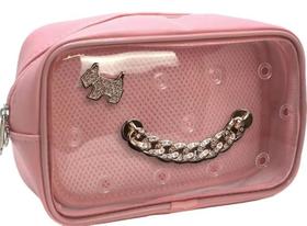 Estojo box itabag com pin+corrente rose unidade - obi do brasil