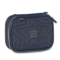 Estojo Box Jeans Escolar Rebecca Bonbon Oficial Feminino Estojo Box Jeans Escolar Rebecca Bonbon Oficial Feminino