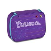 Estojo Box Luluca 36 Elásticos Juvenil Meninas Escolar