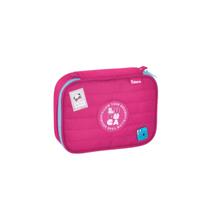 Estojo Box Luluca Juvenil Escolar Pandinha 36 Elásticos Teen