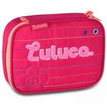 Estojo BOX Luluca Luluca Clio STYLE Girassol LU24612 Rosa