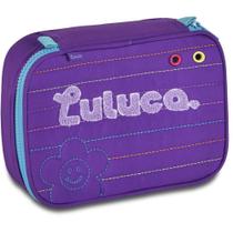 Estojo BOX Luluca para 36 Lápis com Matelassê Colorido