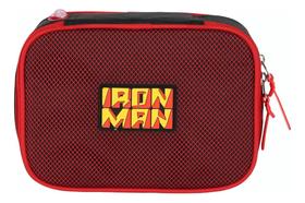 Estojo Box Marvel Iron Man Vermelho Luxcel ET50025AG Lançamento 2026 Estojo Box Marvel Iron Man Vermelho Luxcel ET50025AG Lançamento 2026