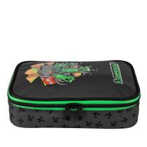 Estojo Box Minecraft Icons Escolar 100 pens Meninos Infantil Estojo Box Minecraft Icons Escolar 100 pens Meninos Infantil