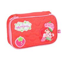 Estojo Box Moranguinho Rosa e Vermelho Escolar Clio Estojo Box Moranguinho Rosa e Vermelho Escolar Clio