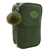 Estojo Box Nylon Duplo - Da Terra Estojo Box Nylon Duplo - Da Terra