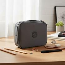 Estojo Box Organizador Escola Grande Masculino Feminino Liso