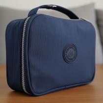 Estojo Box Organizador Escola Grande Masculino Feminino Liso