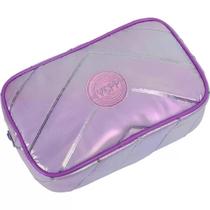 Estojo Box Organizador Holográfico Juvenil Especial 50 Pens