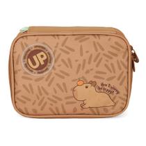 Estojo Box Para 100 Lapis Up4you Capivara Marrom