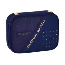 Estojo Box Porta Lápis Escolar Free Fire 36 Elásticos Menino