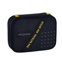 Estojo Box Porta Lápis Escolar Free Fire 36 Elásticos Menino