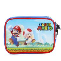 Estojo Box Quadrado Super Mario Bros EI39444 AZUL Estojo Box Quadrado Super Mario Bros EI39444 AZUL