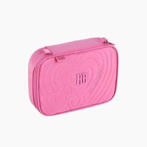 Estojo box Rebecca Bombom 22x16x6 para 36 Canetas Soft com Matelassê original feminino resistente material Cor:Rosa Estojo box Rebecca Bombom 22x16x6 para 36 Canetas Soft com Matelassê original feminino resistente material Cor:Rosa