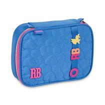 Estojo Box Rebecca Bonbon Escolar Juvenil 100 Pens - Azul