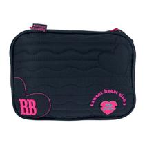 Estojo Box Rebecca Bonbon Heart Beats Escolar 36 Lápis Preto