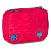 Estojo Box Rebecca Bonbon Heart Beats Escolar Juvenil Rosa Estojo Box Rebecca Bonbon Heart Beats Escolar Juvenil Rosa